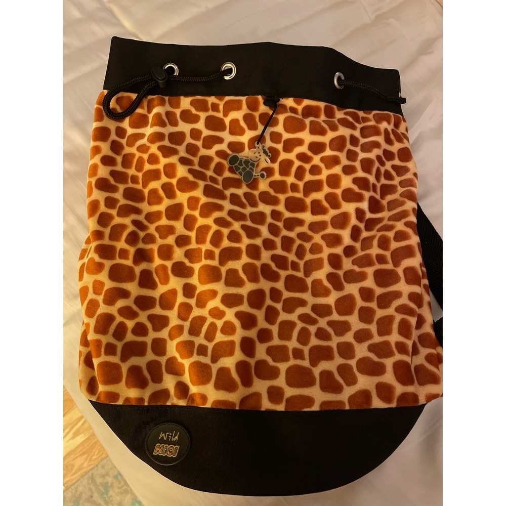 Enesco "NICI" Wild Leopard Backpack Bag Adjustable Plush New 17" w/tag! NICE!